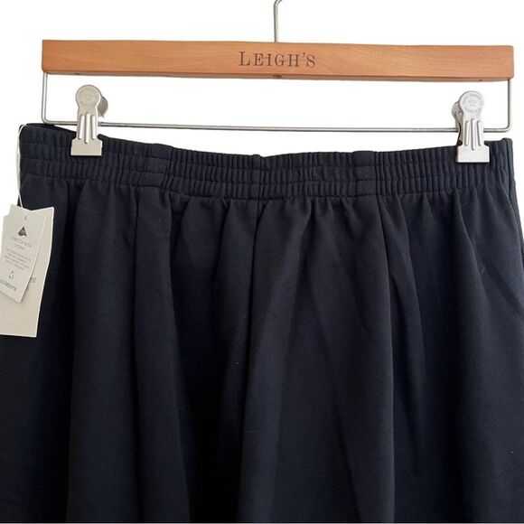 1X NWT Liz Claiborne Women black knit blend pants elastic waist - Picture 2 of 15